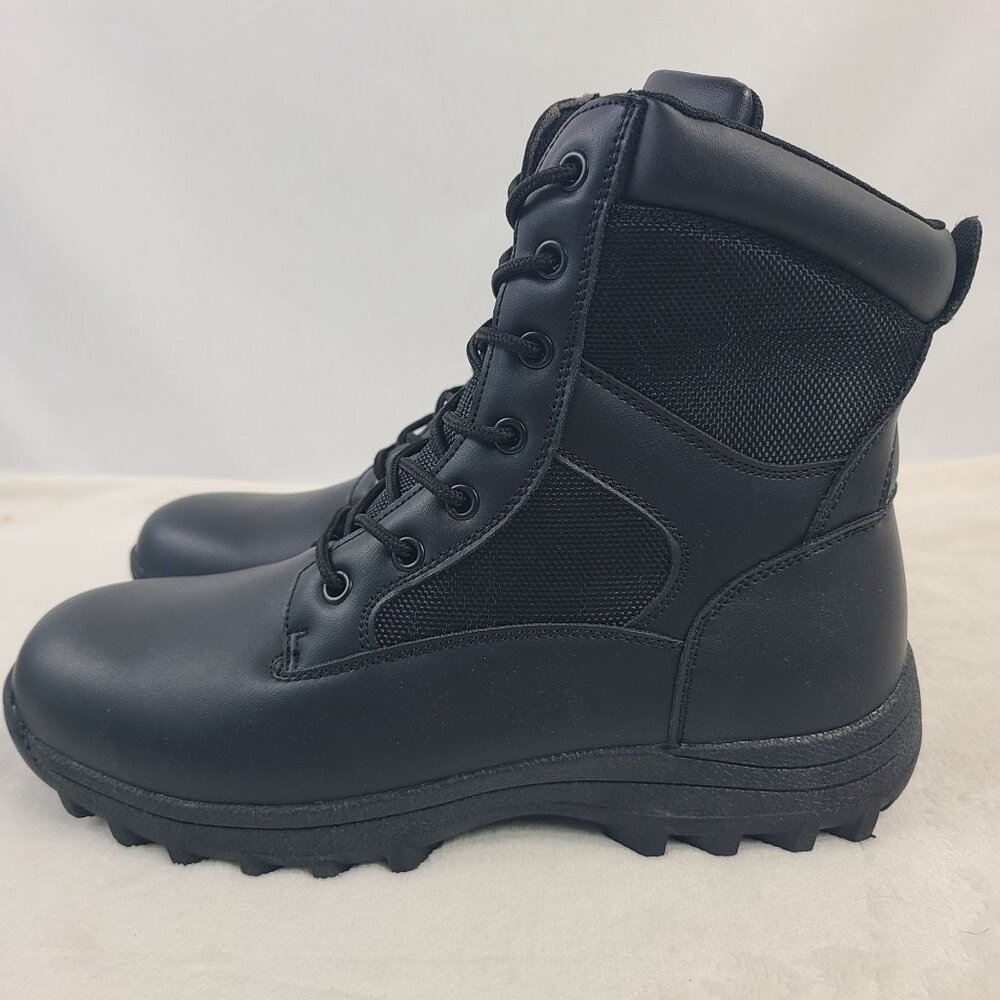 NEW Eurostar Women's Stout Black Tactical Boots Sz 10 Man-Made Materials - Picture 5 of 8